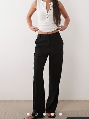 ASOS design tailored slim straight trousers